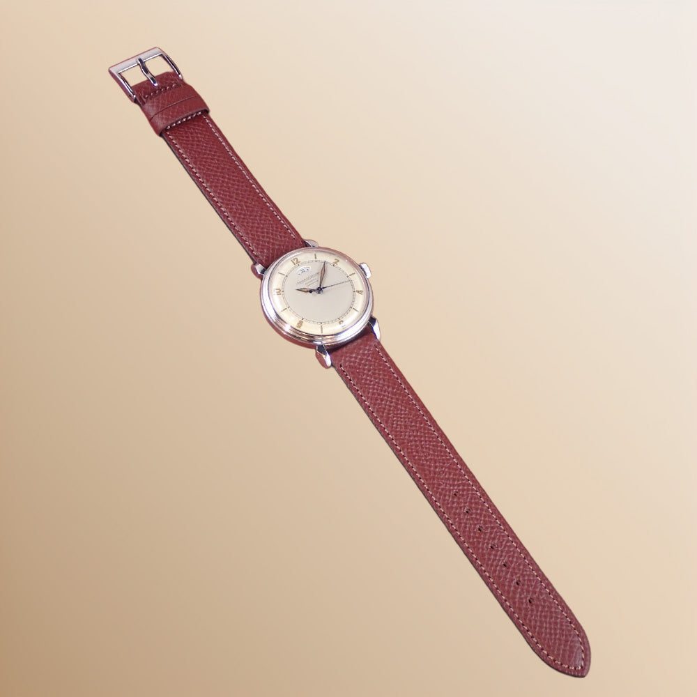 <tc>HAAS Derby French Embossed calf STRAP (Rouge Brick)</tc>