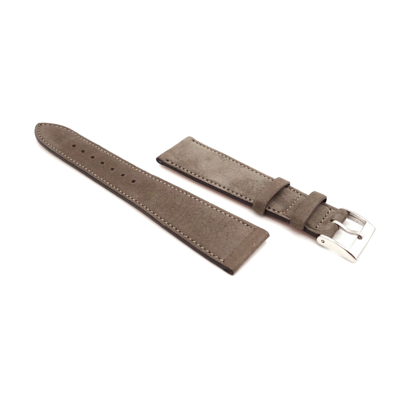 Rémy Carriat GOCHOKI French Nubuck strap (Warm Gray)