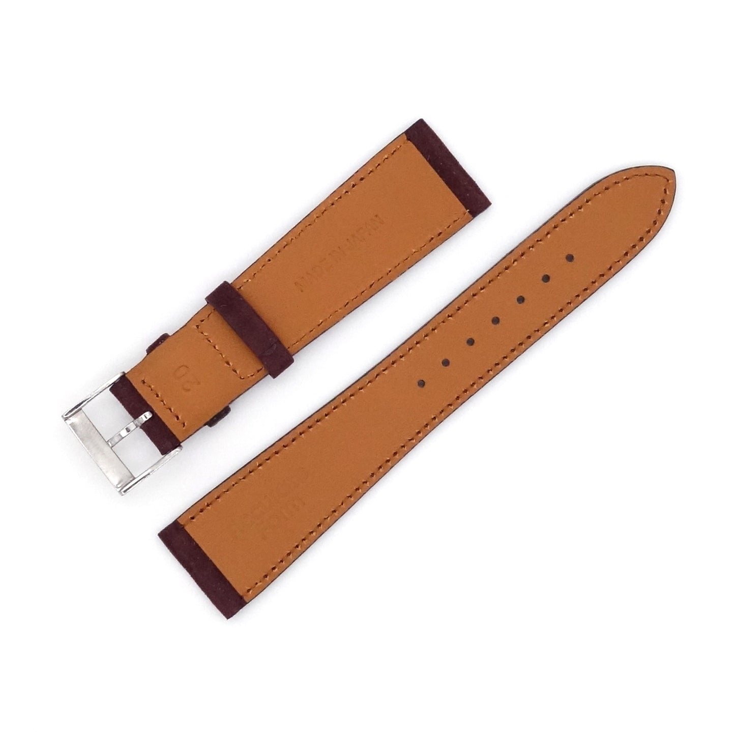 Rémy Carriat GOCHOKI French Nubuck strap (Wine)