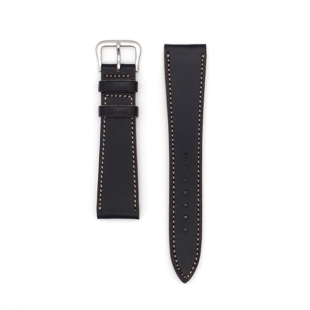 <tc>MARYAM Horse Leather strap Black
</tc>