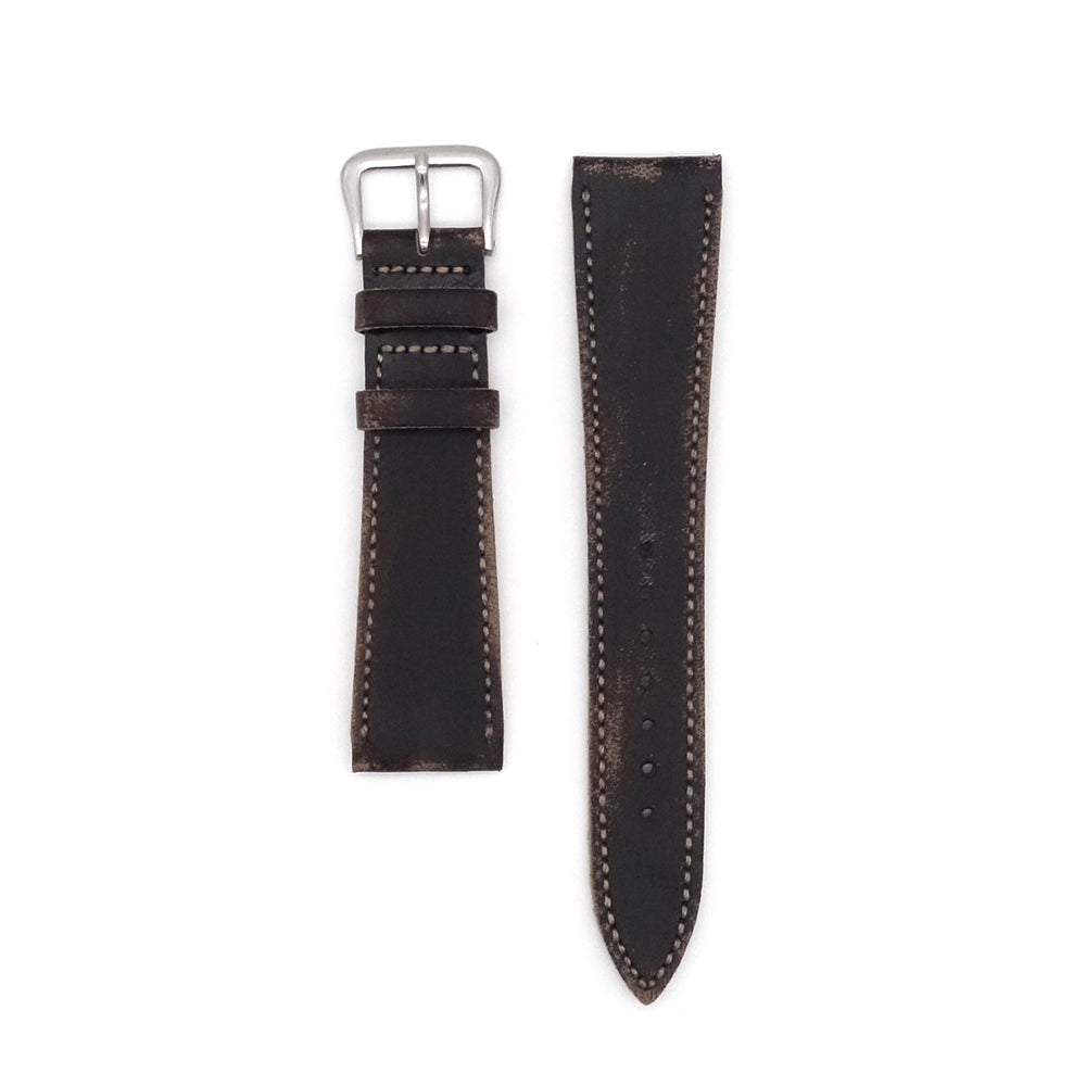 <tc>MARYAM Horse Leather strap Black
</tc>