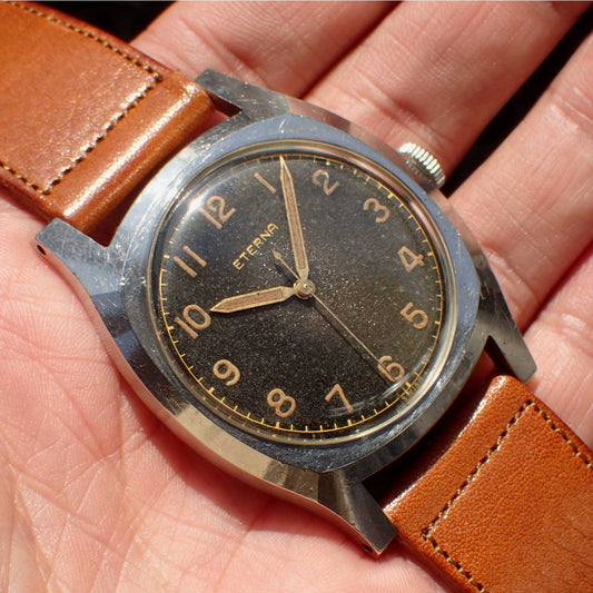 JAPANESE COWHIDE LEATHER STRAP(ブラウン)