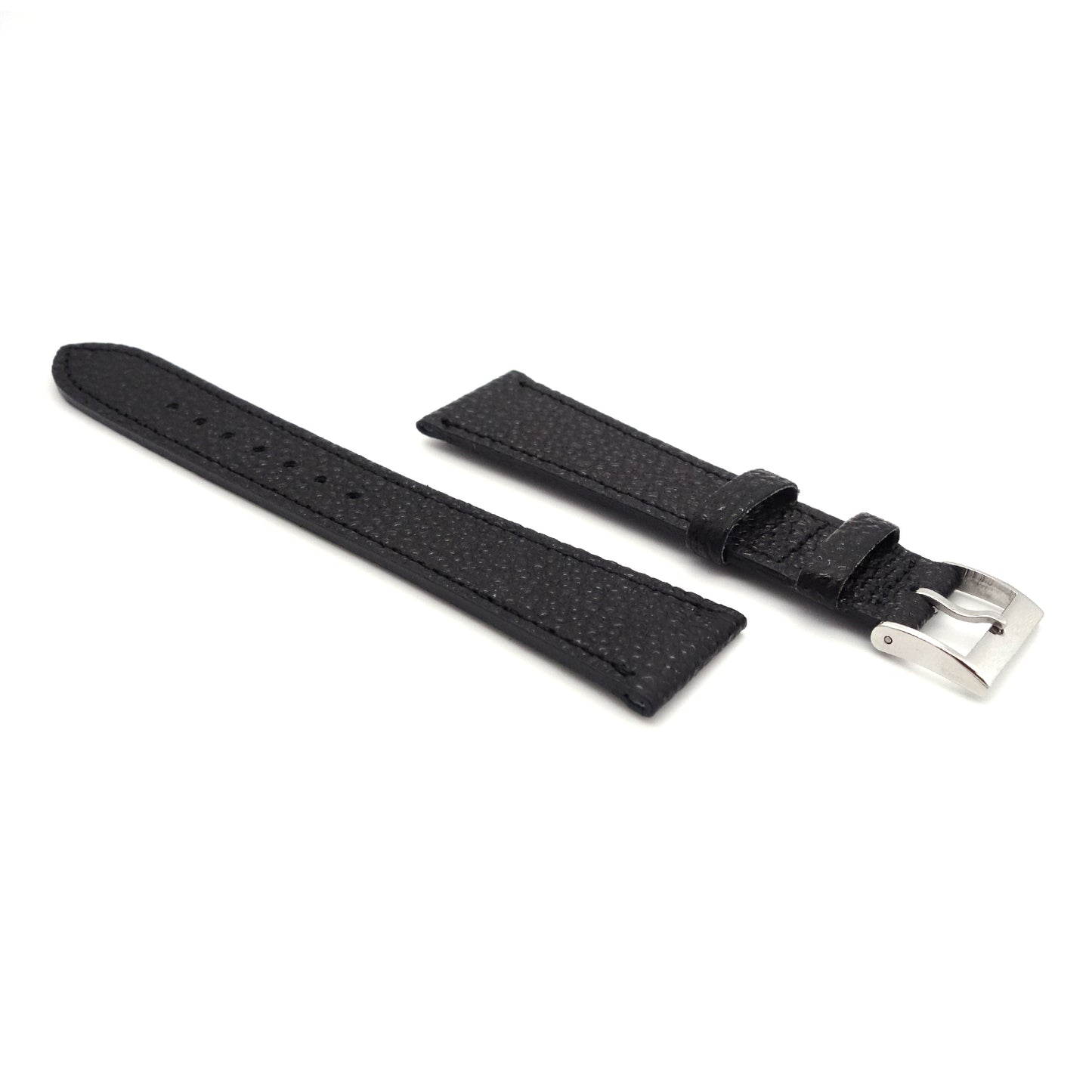 <tc>HIMEJI KUROZAN Japanese Cowhide LEATHER STRAP(Black)</tc>