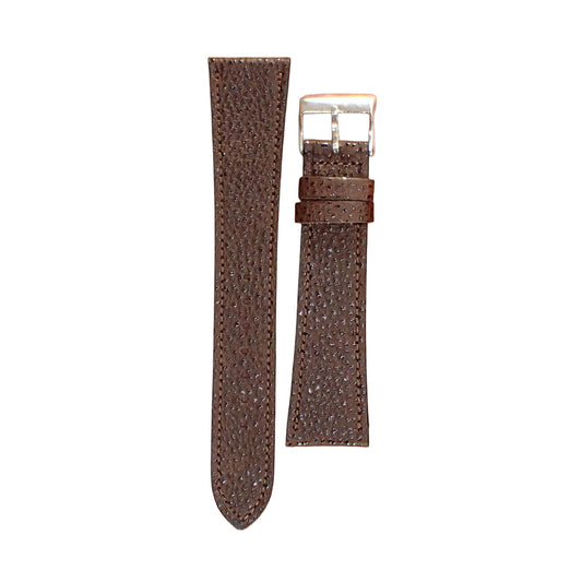 HIMEJI KUROZAN Japanese Cowhide LEATHER STRAP (Brown)