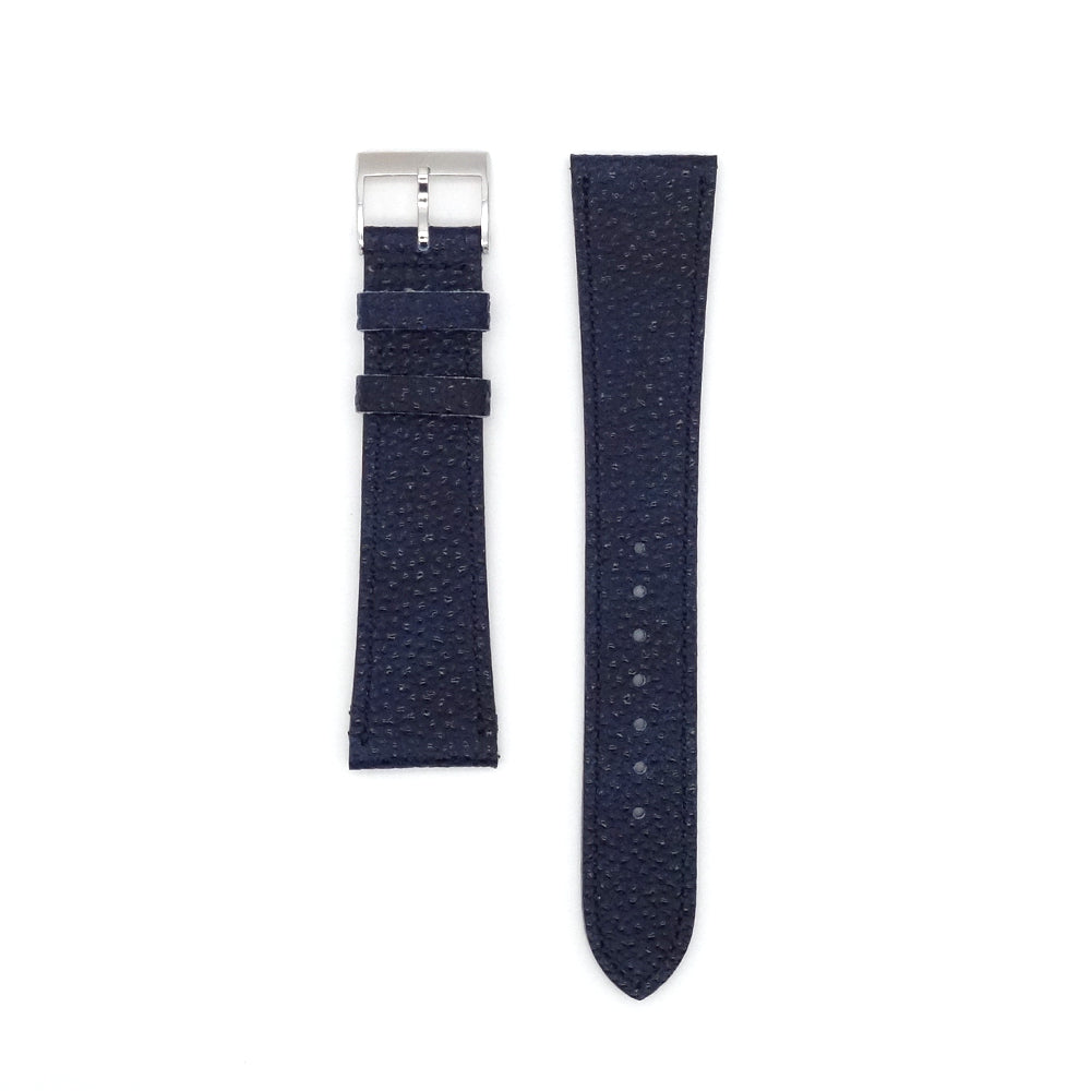<tc>HIMEJI KUROZAN Japanese Cowhide LEATHER STRAP (Indigo)</tc>