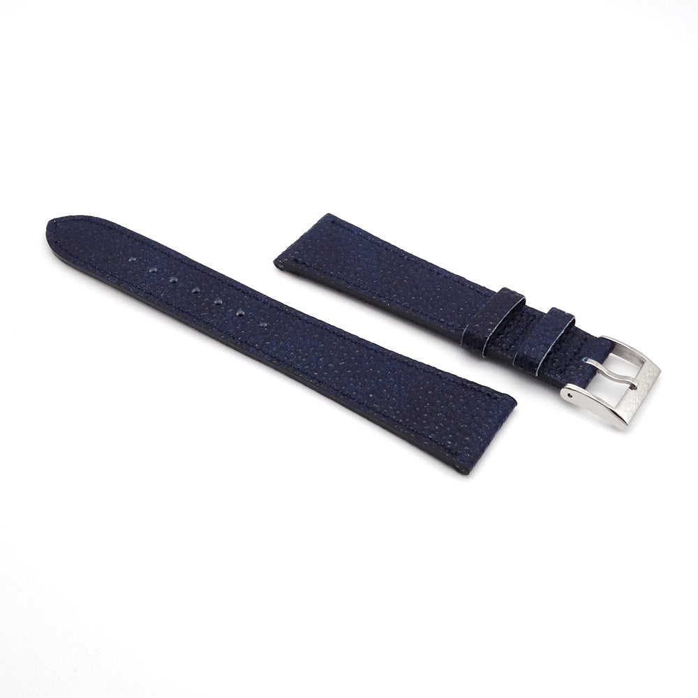 <tc>HIMEJI KUROZAN Japanese Cowhide LEATHER STRAP (Indigo)</tc>