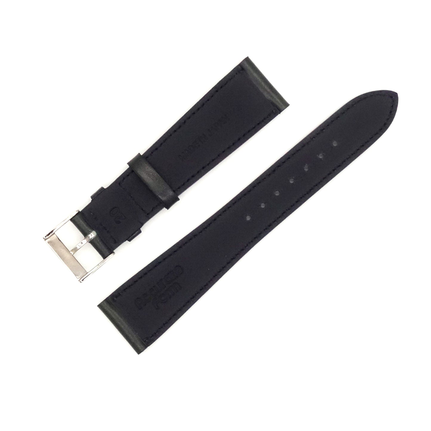 <tc>ILCEA Radica Museum calf Leather Strap (Dark Green)
</tc>