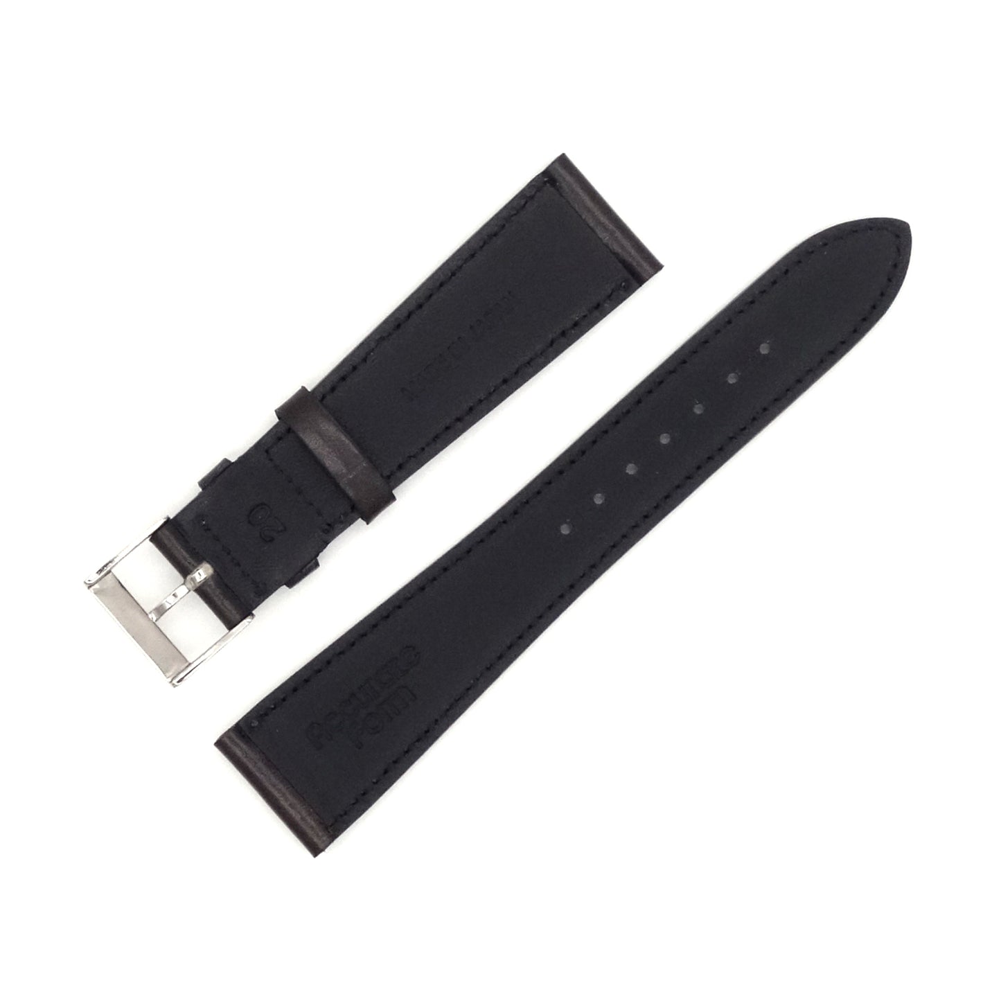 <tc>ILCEA Radica Museum calf Leather Strap (Gray)
</tc>