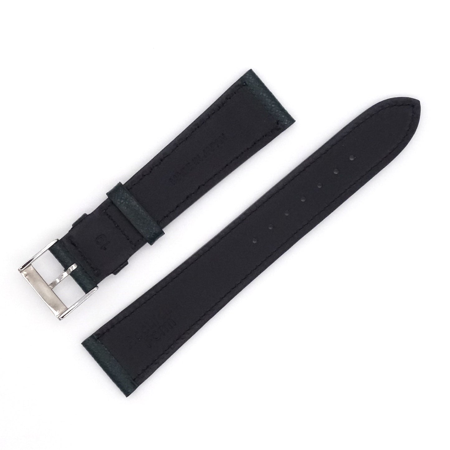 ALRAN Saffian Embossed Goat Leather strap (Dark Green)