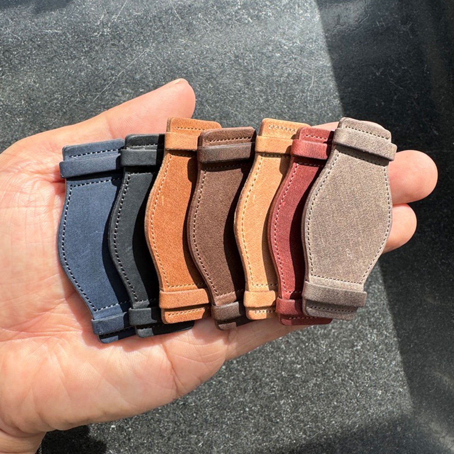 台座 TEMPESTI TEXAS Bends Leather (Gray)