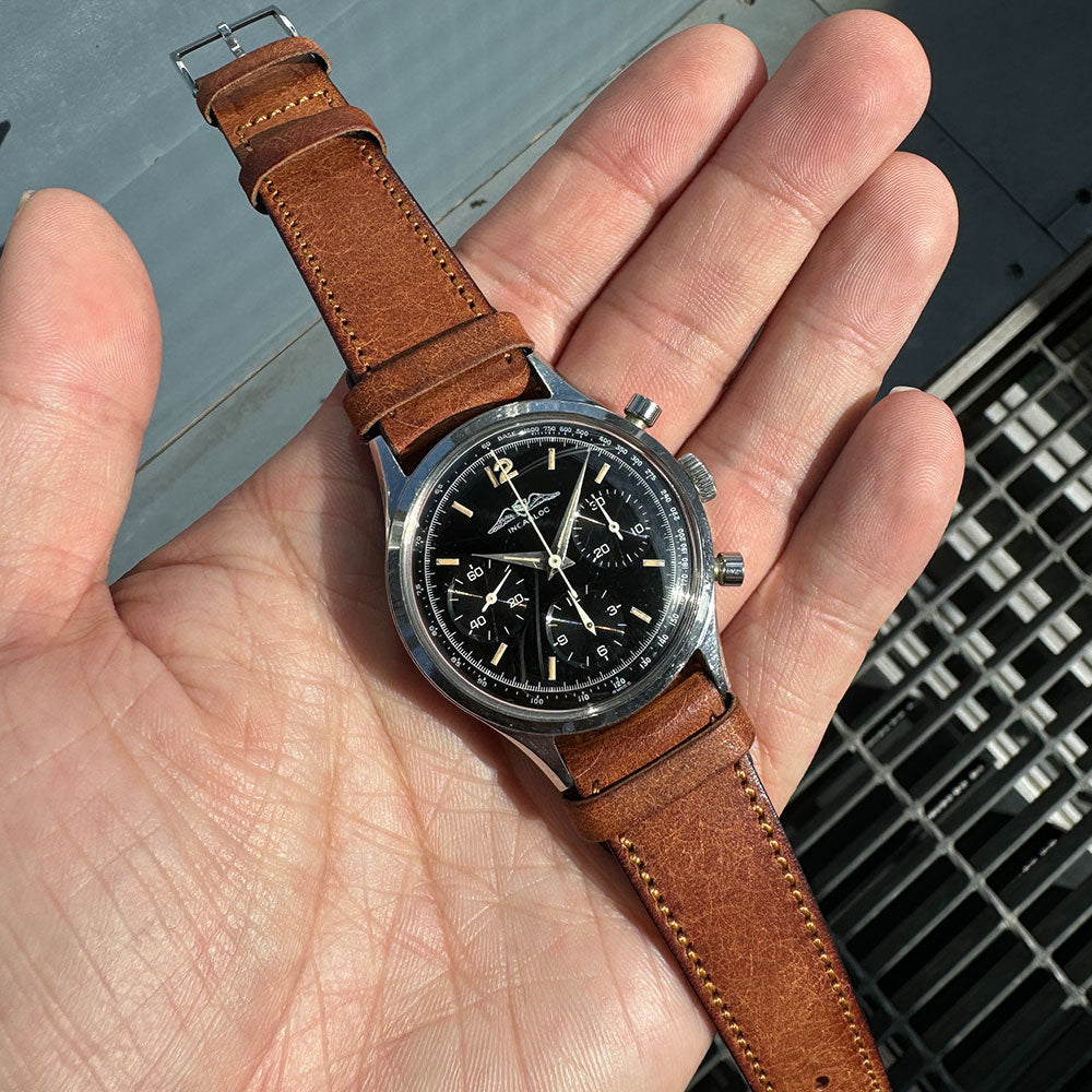 Virgilio VIVIDO Shoulder leather strap (Brown)