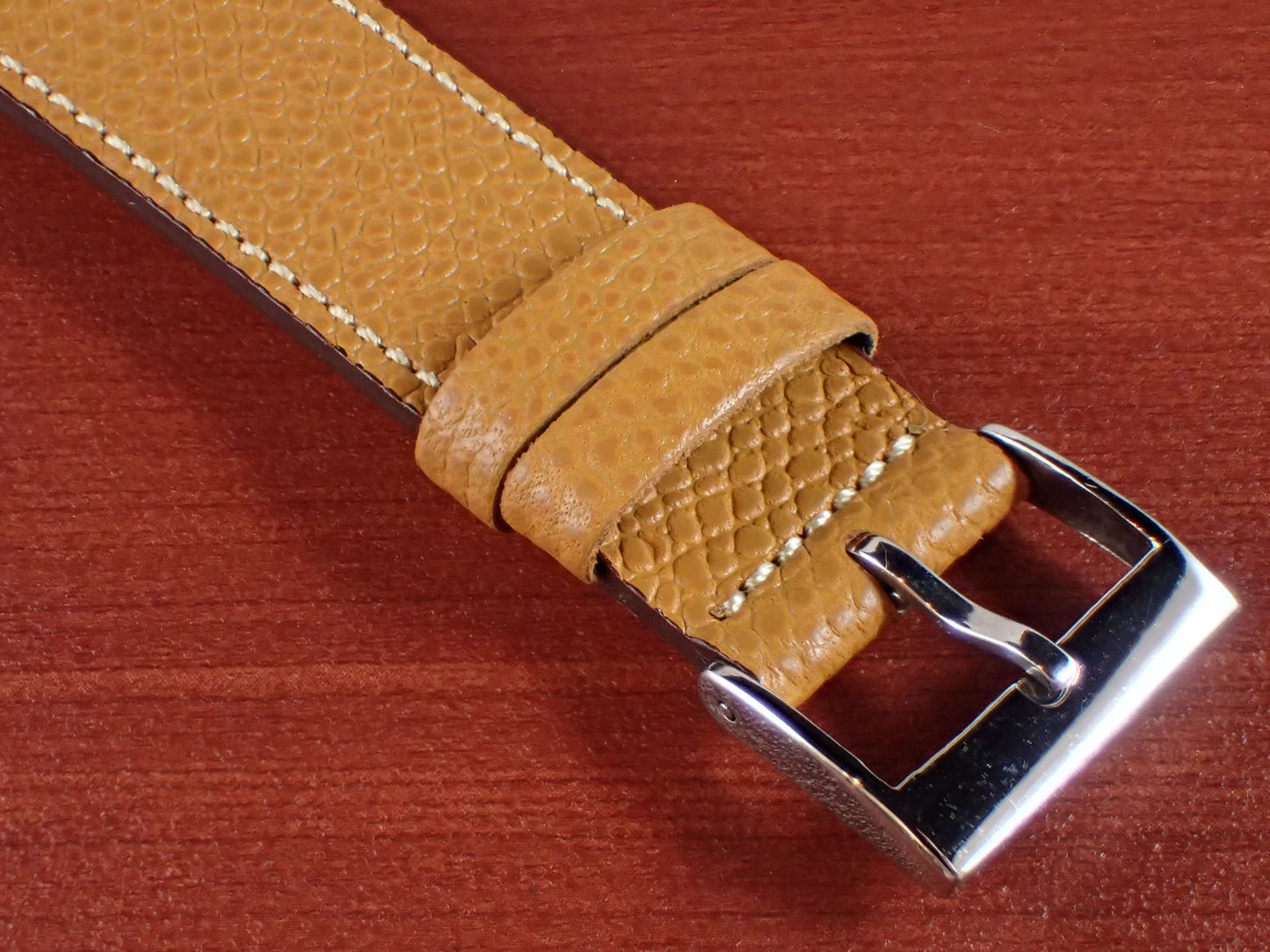 <tc>DEGERMANN DAUPHIN Embossed calf STRAP (Camel)</tc>