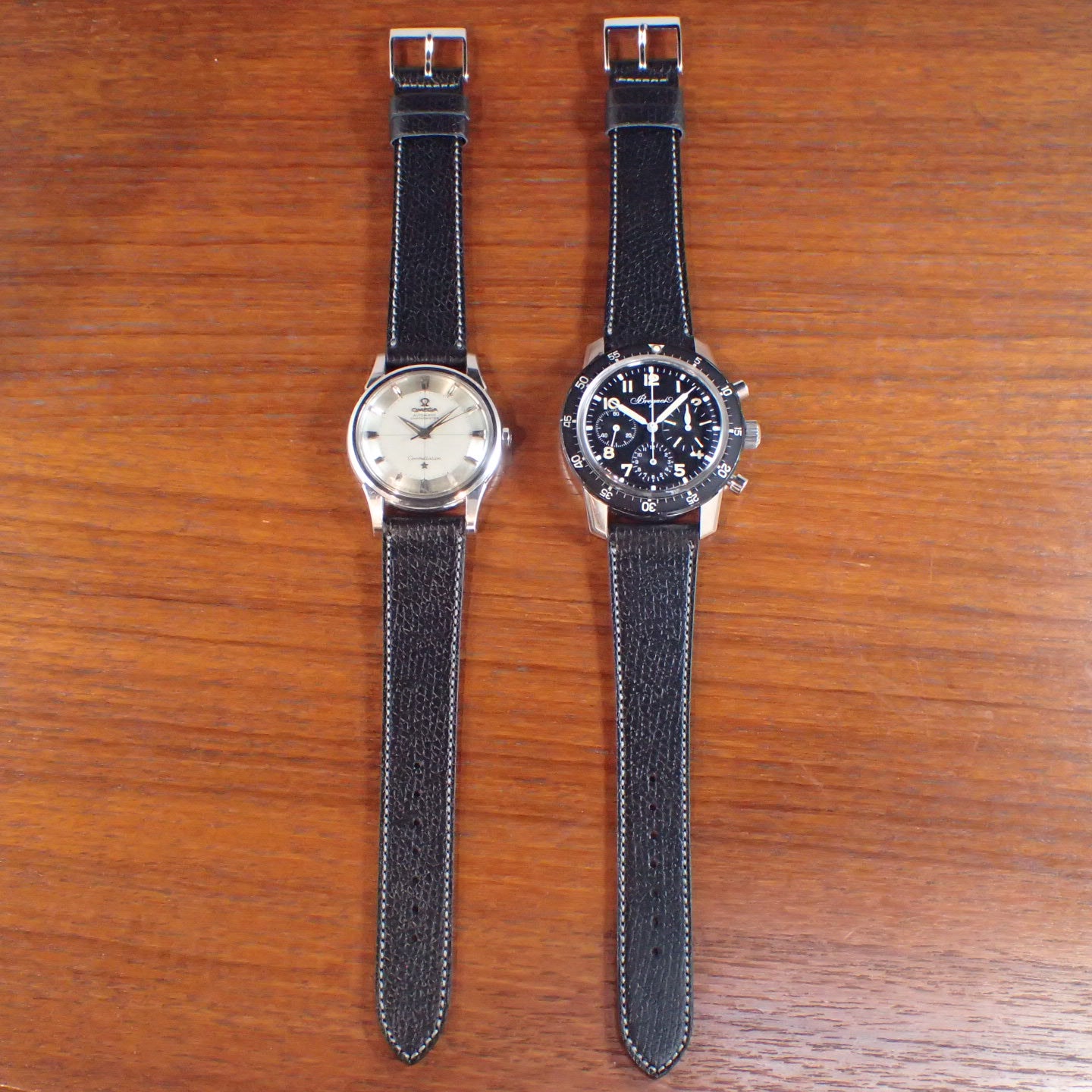 DEGERMANN DAUPHIN Embossed calf STRAP (Black)