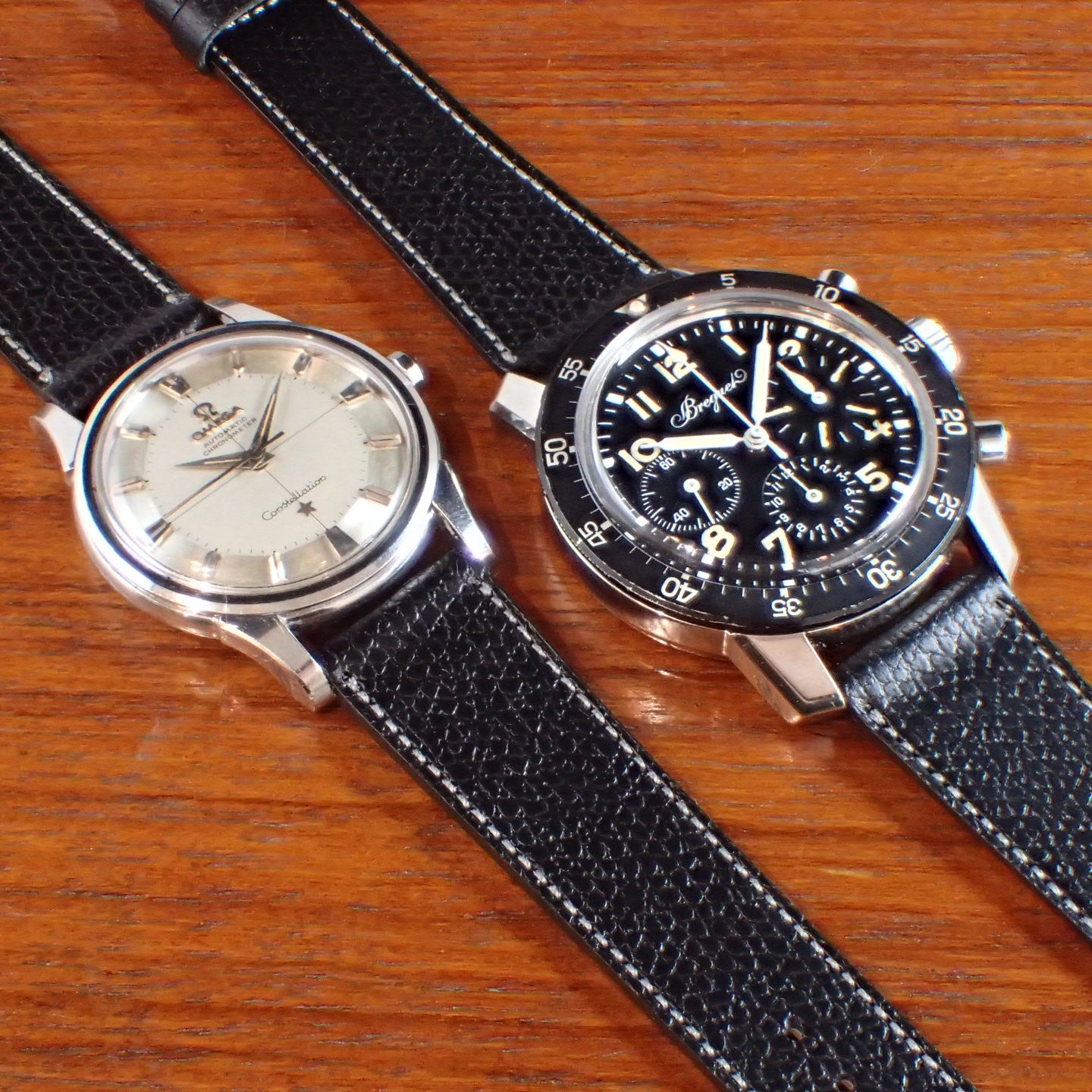 DEGERMANN DAUPHIN Embossed calf STRAP (Black)