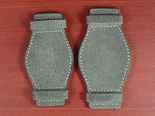 <tc>Leather Pad Japanese Pig Suede (Olive)</tc>