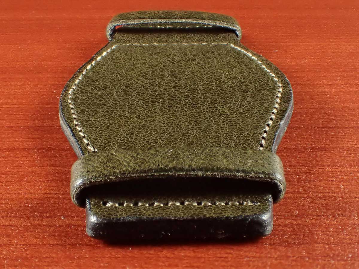 <tc>Leather Pad JAPANESE COWHIDE LEATHER (olive)</tc>