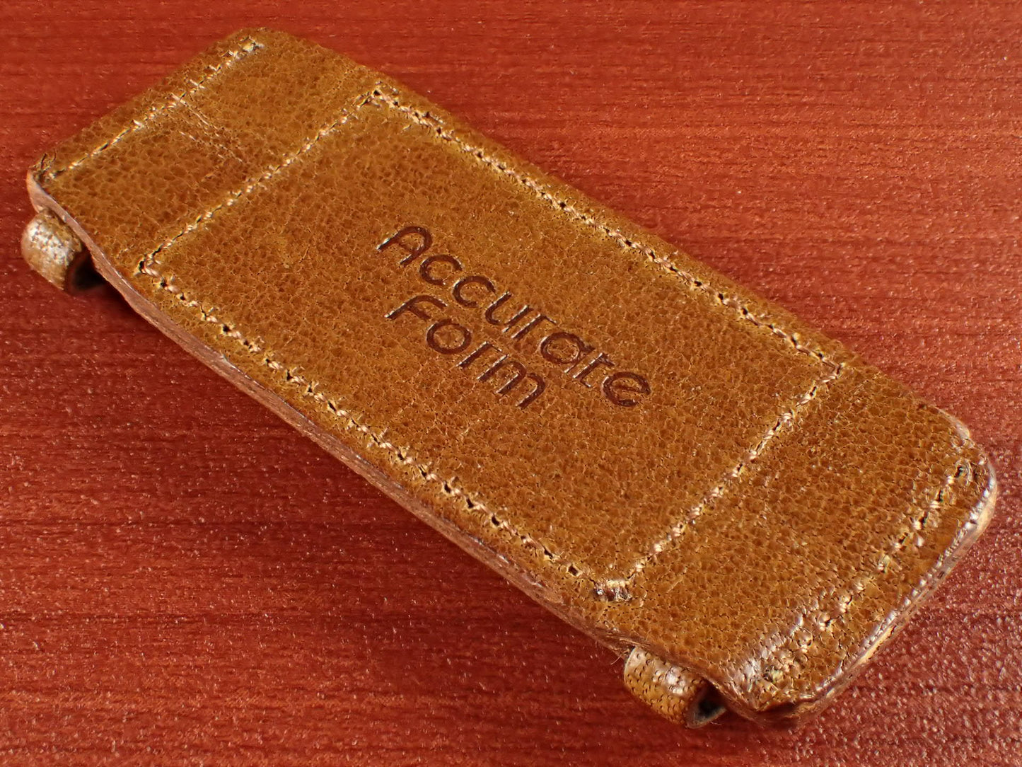 <tc>Leather Pad JAPANESE COWHIDE LEATHER for Rectangular Watch (Brown)</tc>