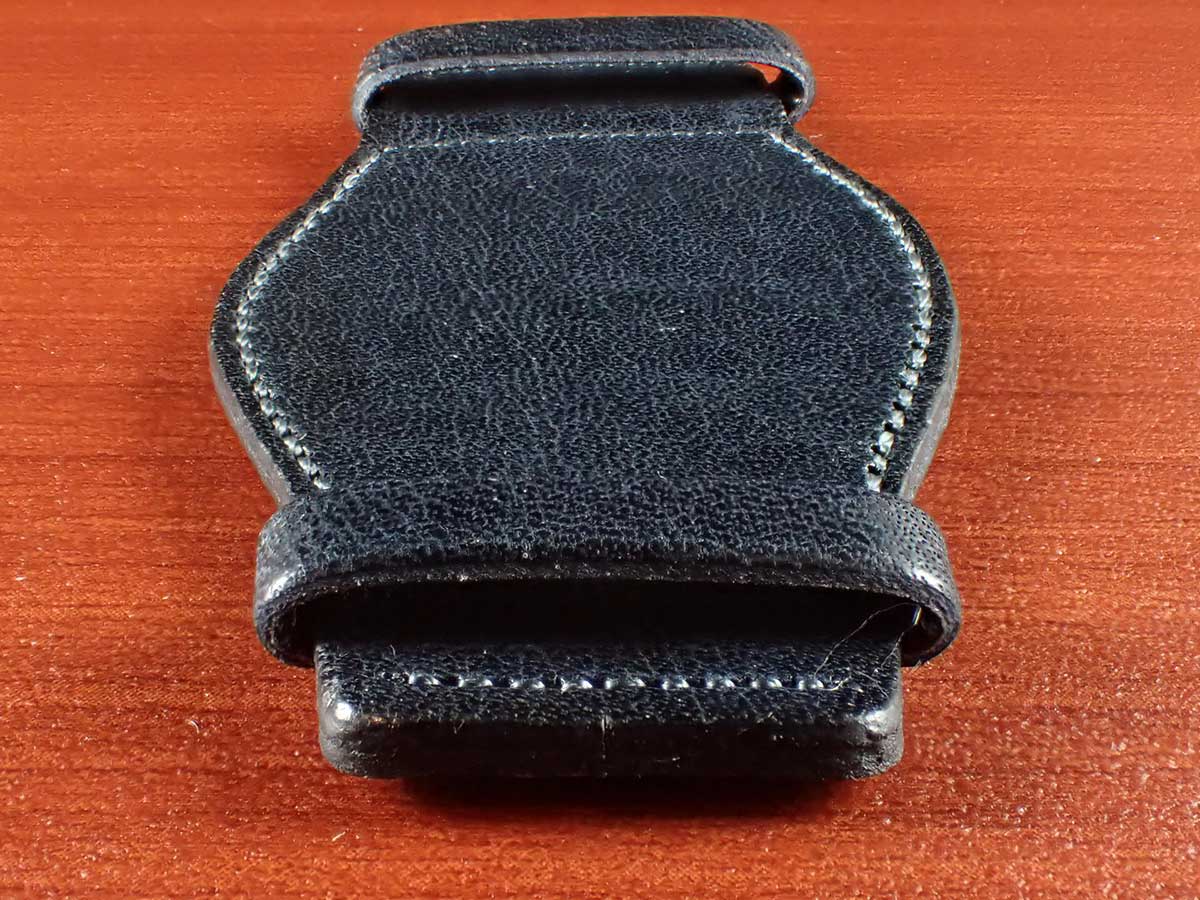 <tc>Leather Pad JAPANESE COWHIDE LEATHER (Navy)</tc>