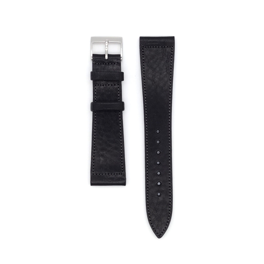 JAPANESE COWHIDE LEATHER STRAP (black)