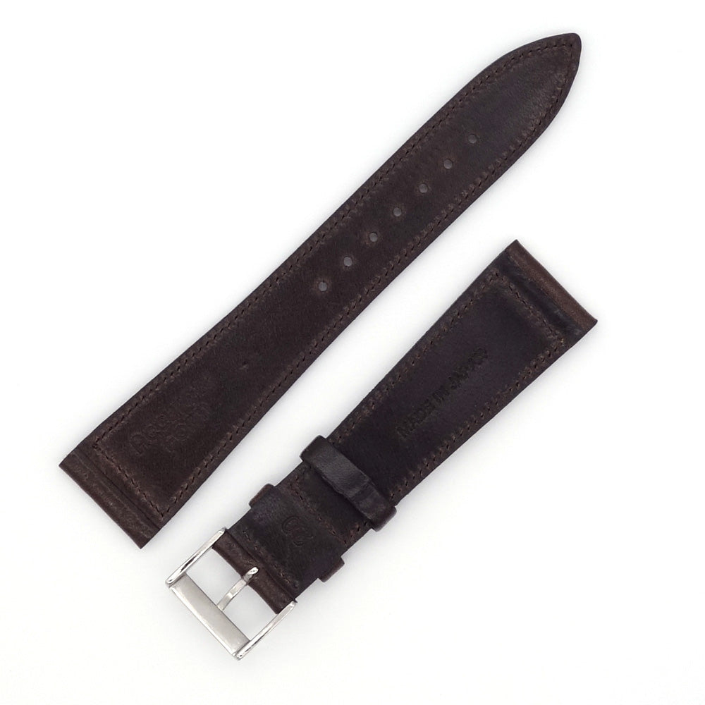 JAPANESE COWHIDE LEATHER STRAP (dark brown)