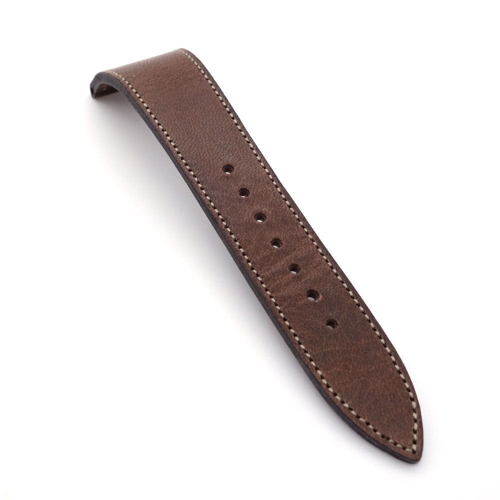 JAPANESE COWHIDE LEATHER STRAP (gray brown)