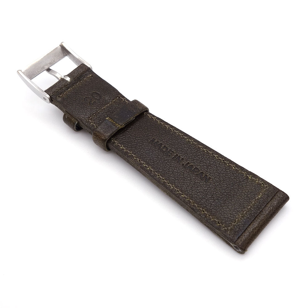 JAPANESE COWHIDE LEATHER STRAP (olive)
