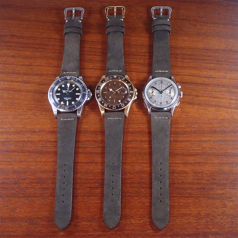 【Charles.F.Stead】KUDU 一文字ステッチ(ダークブラウン)