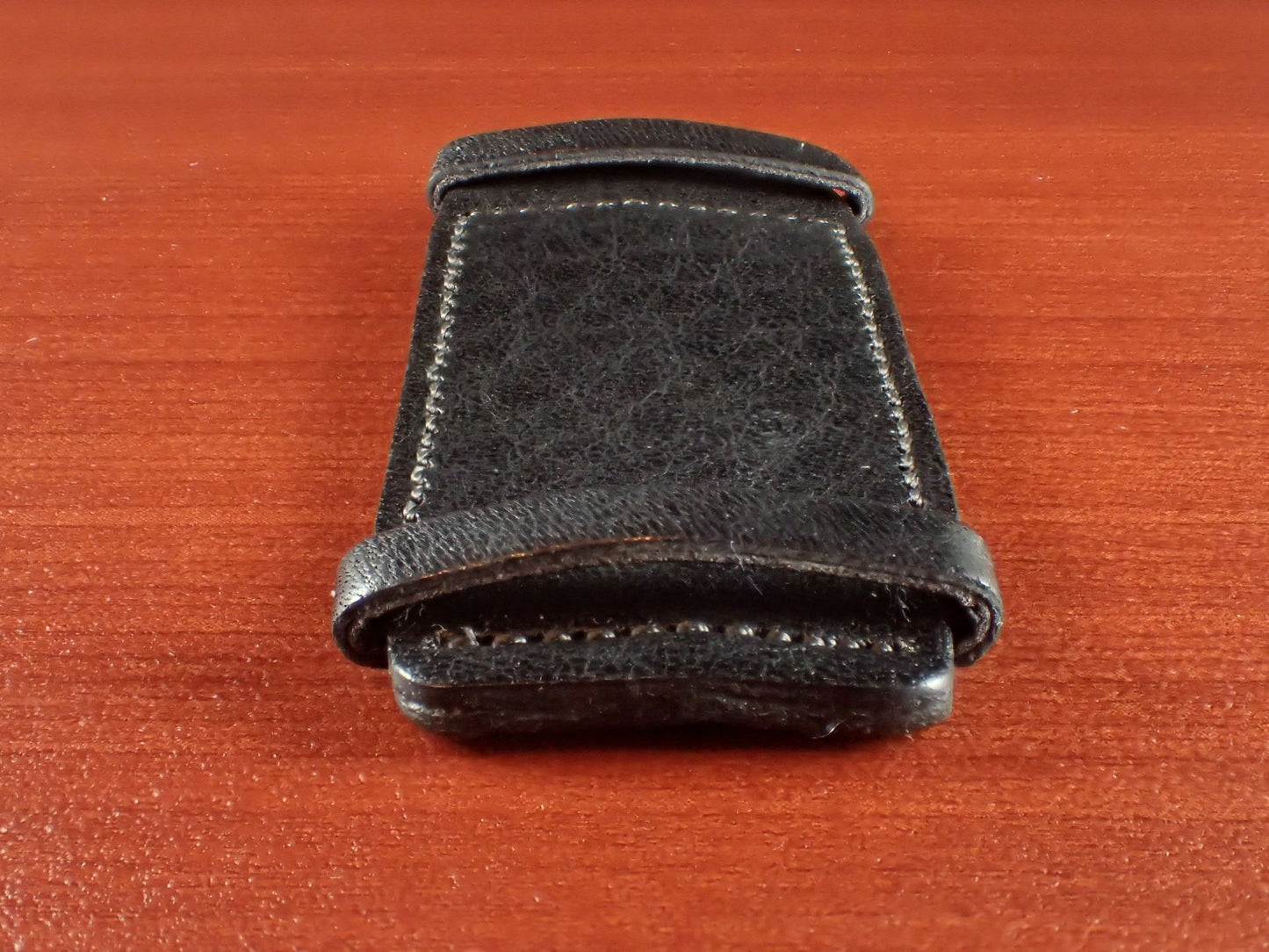 <tc>Leather Pad JAPANESE COWHIDE LEATHER for Rectangular Watch (Black)</tc>