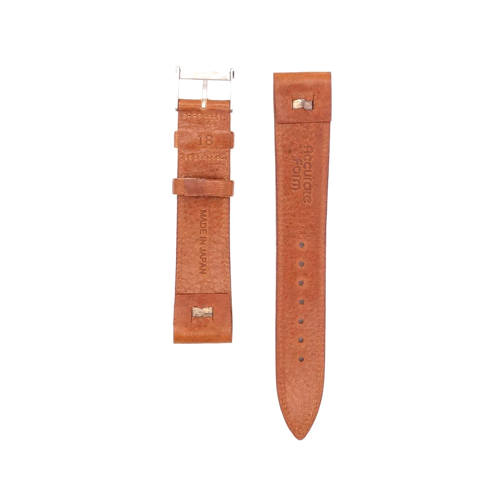 JAPANESE COWHIDE LEATHER OPEN ENDED STRAP (Brown)