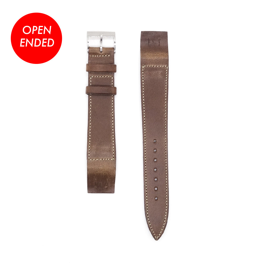 HORWEEN CHROMEXCEL OPEN ENDED STRAP (Natural)