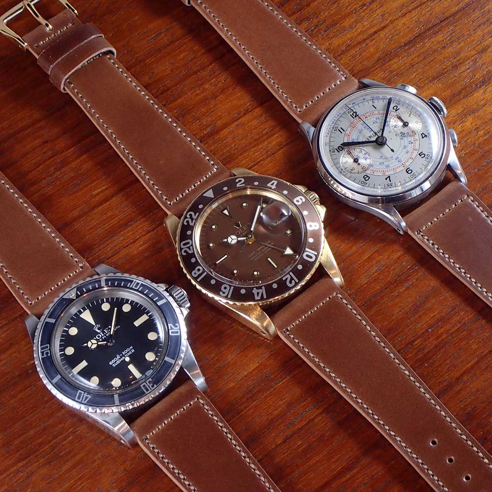 HORWEEN Shell Cordovan Regular Bourbon