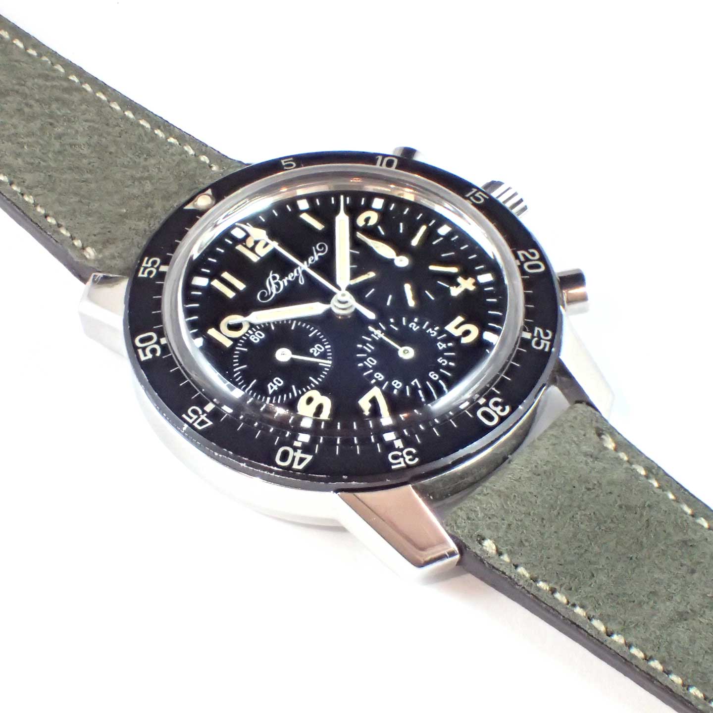 Japanese Pig Suede strap (Olive)