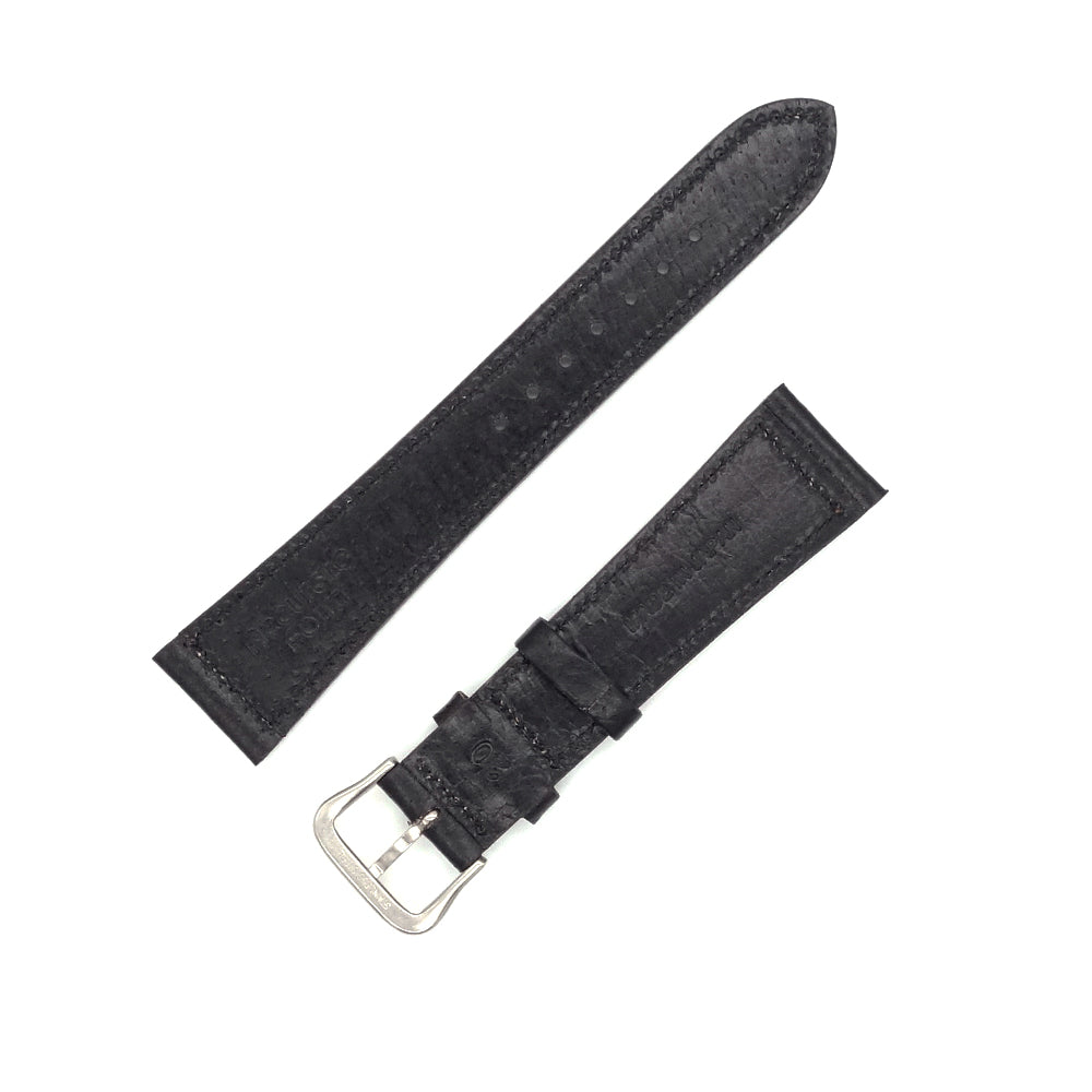 JAPANESE Pigskin LEATHER STRAP (Black)