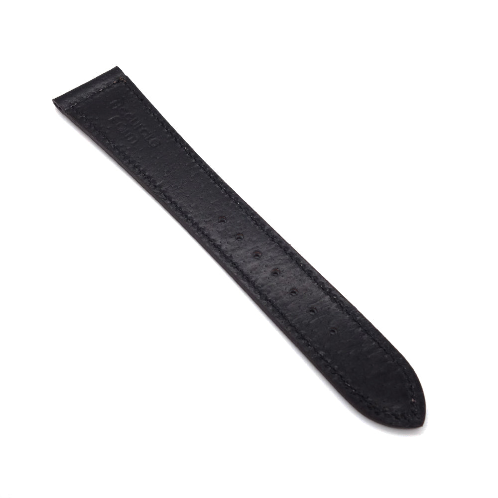 JAPANESE Pigskin LEATHER STRAP (Black)