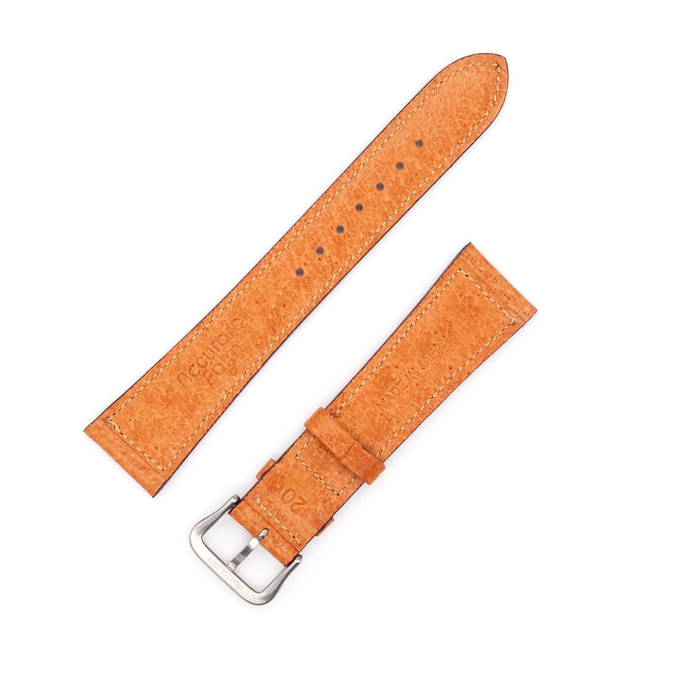 JAPANESE Pigskin LEATHER STRAP (Gold Brown)