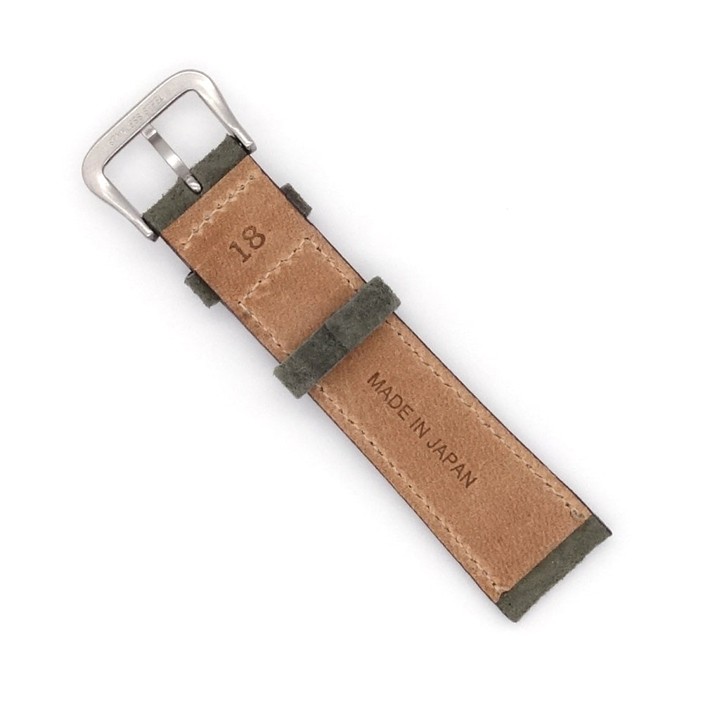 Japanese Pig Suede strap (Olive)