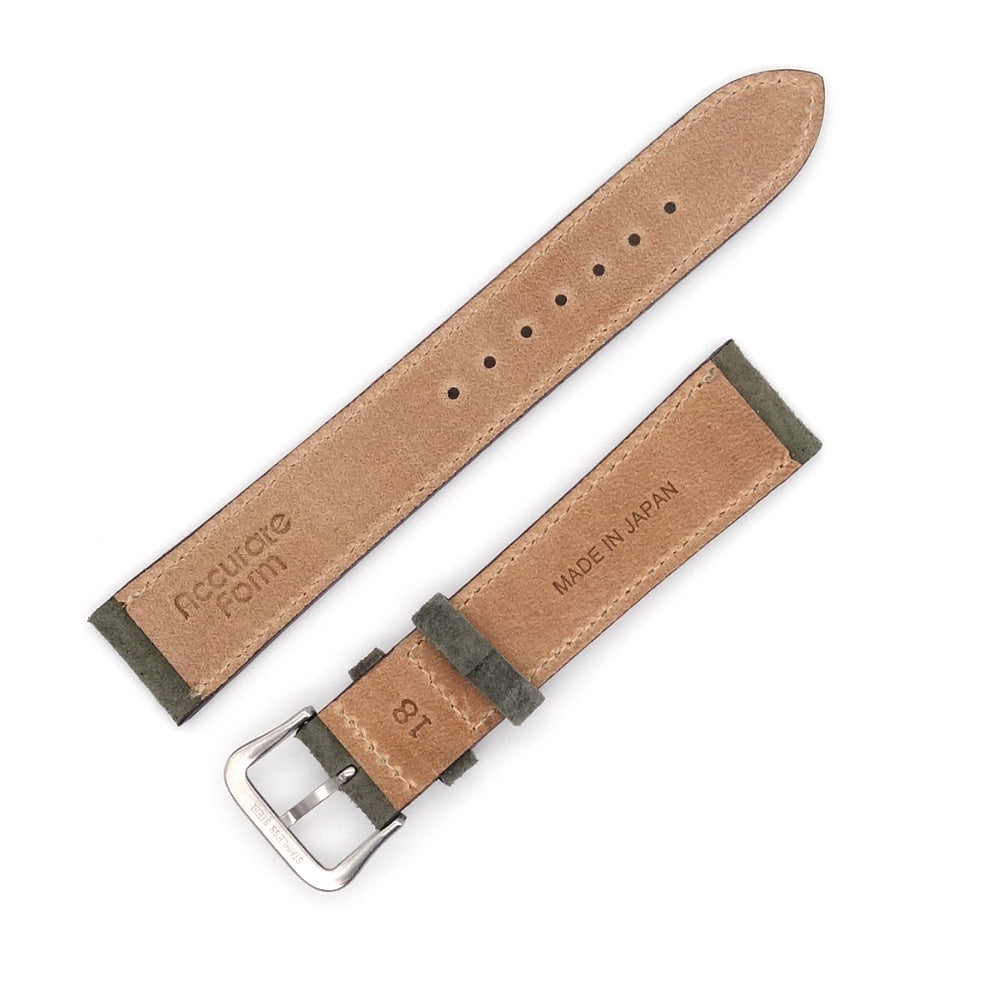 Japanese Pig Suede strap (Olive)