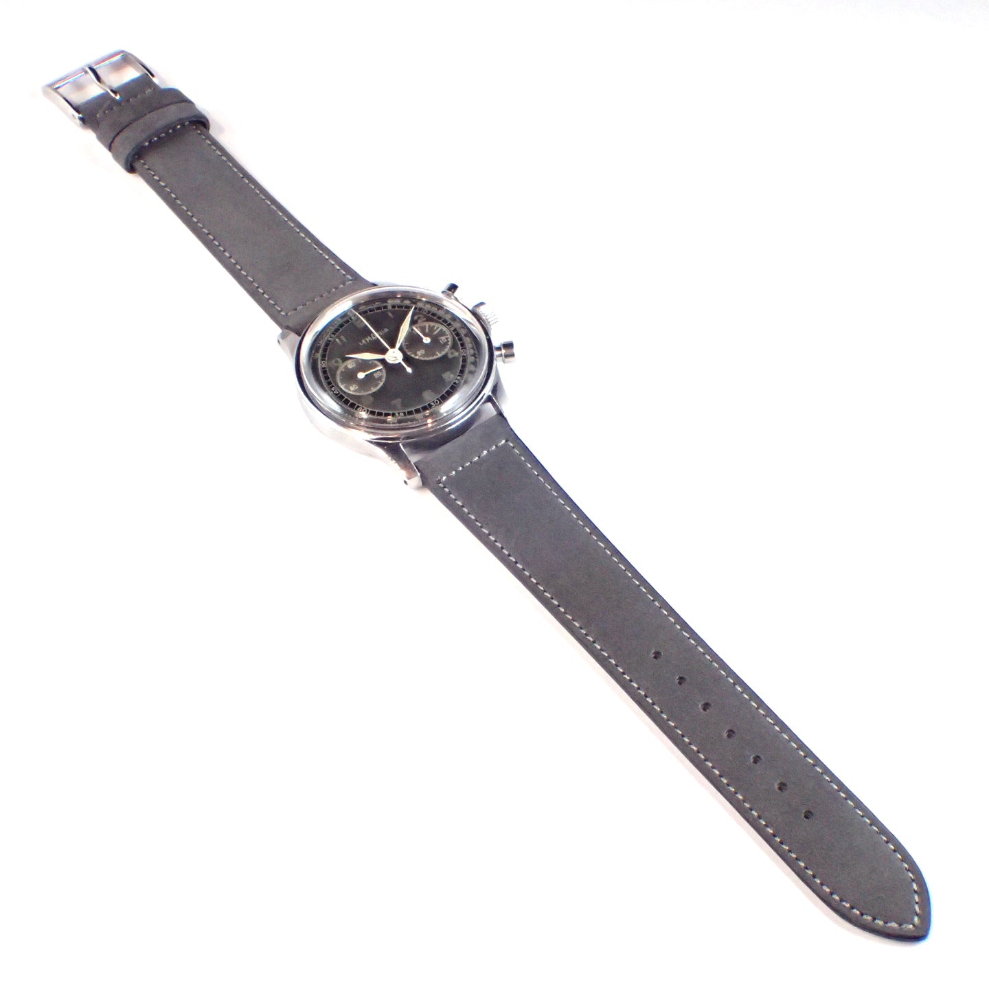 【TURGUT】NUBUCK Queen strap(Gray)