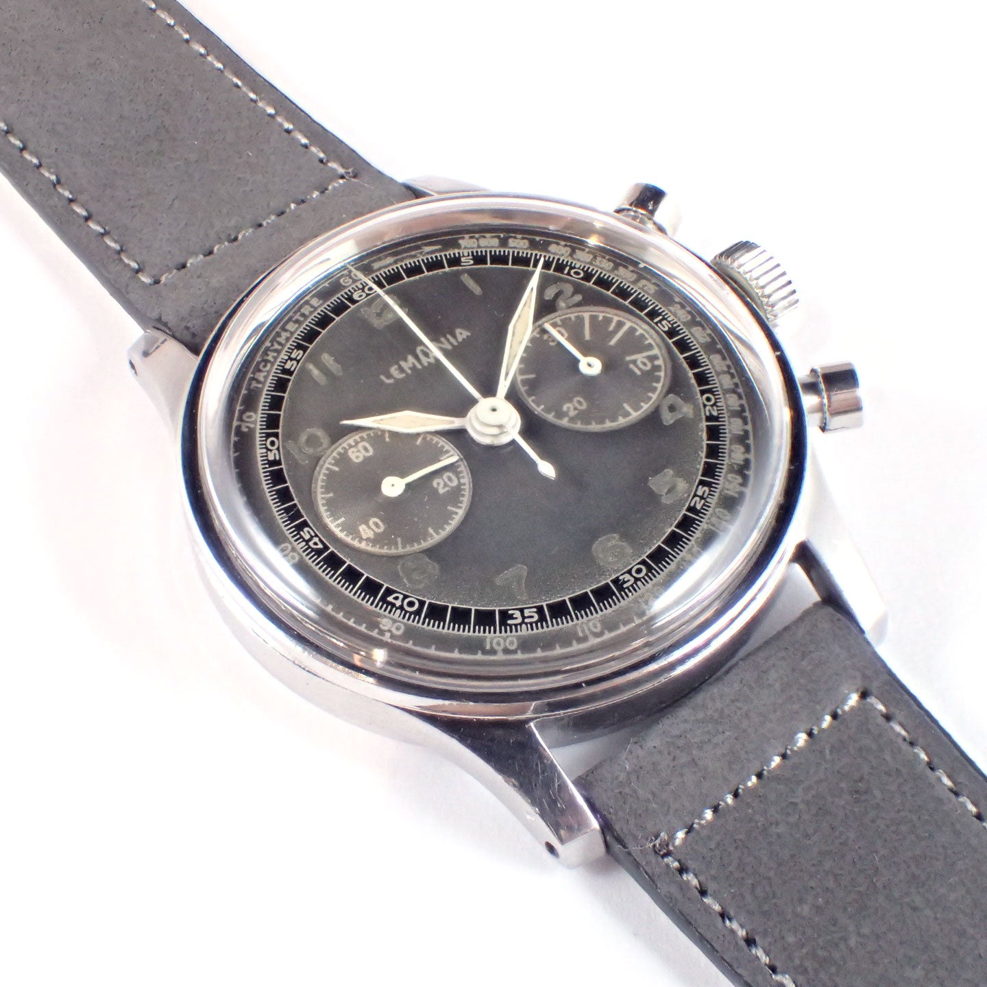 【TURGUT】NUBUCK Queen strap(Gray)