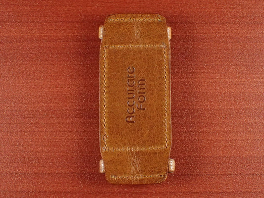 <tc>Leather Pad JAPANESE COWHIDE LEATHER for Rectangular Watch (Brown)</tc>