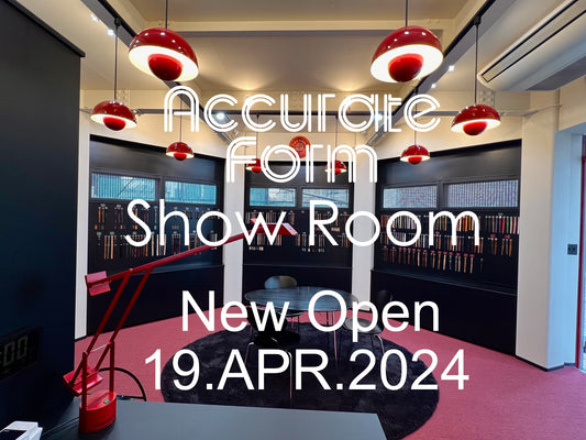 Accurate Form Showroom New Open on April 19, 2024