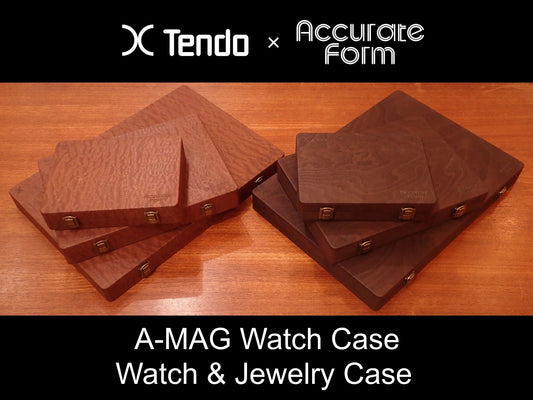 Tendo x Accurate Form ウォッチケース再入荷！