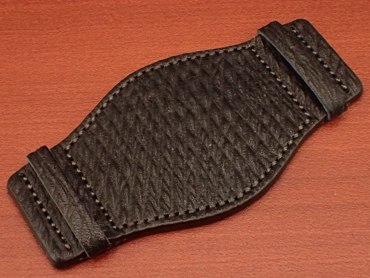 台座 J.&F.J. Baker ロシアンカーフ（ブラック）