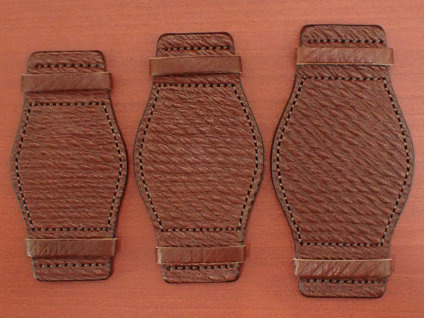 台座 J.&F.J. Baker ロシアンカーフ（ブラウン）