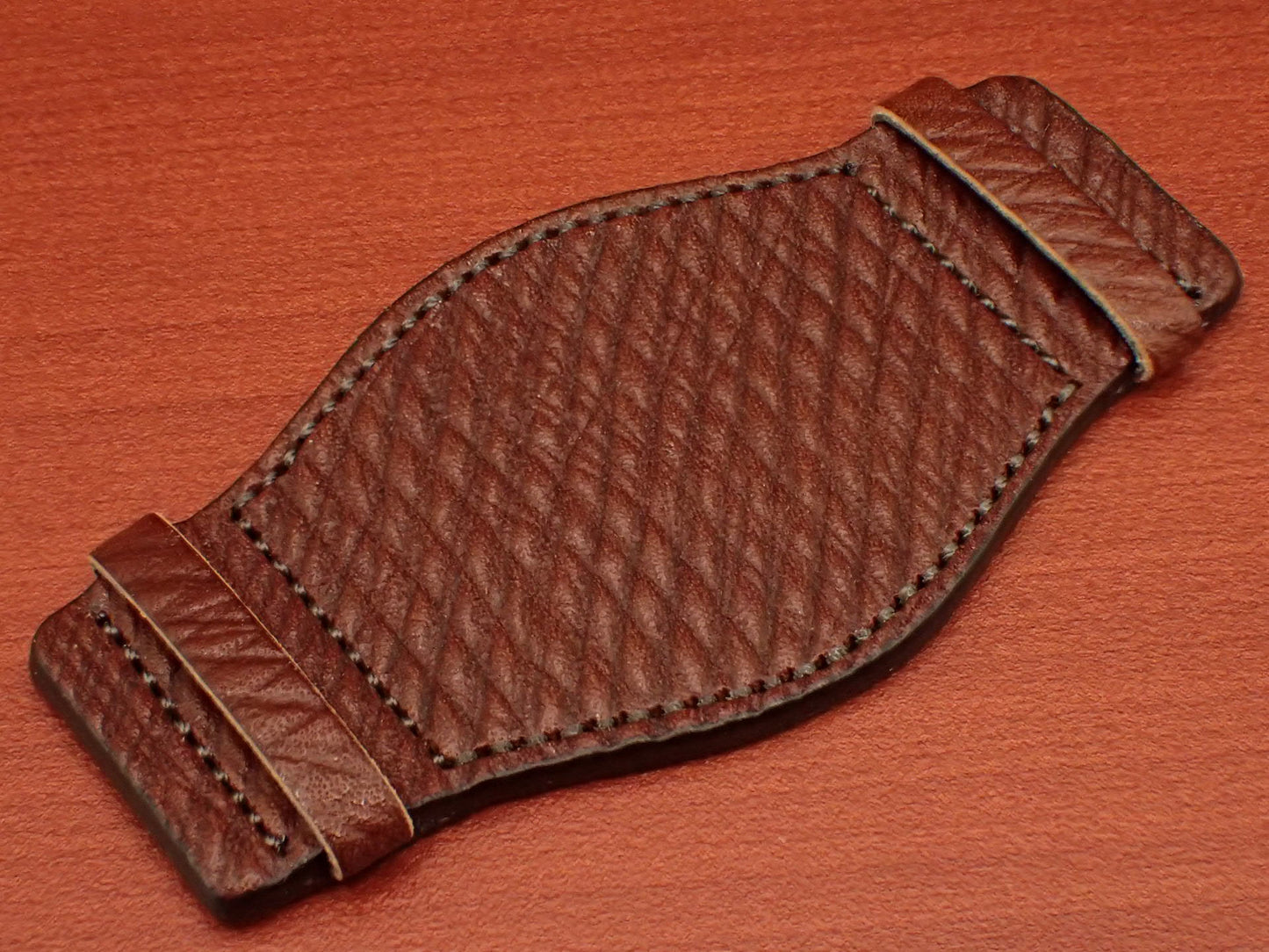 台座 J.&F.J. Baker ロシアンカーフ（ブラウン）