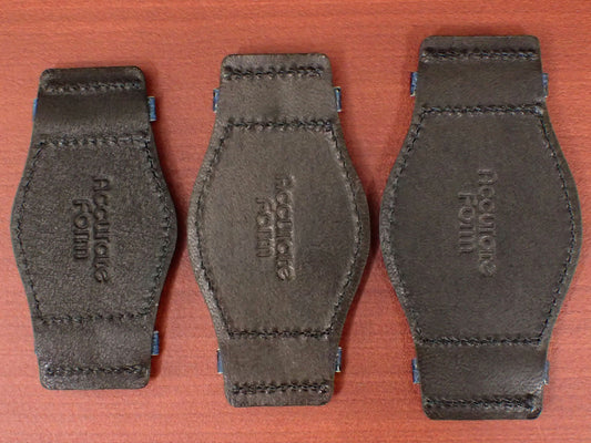 台座 HIMEJI KUROZAN Japanese Cowhide LEATHER(藍染/Indigo)