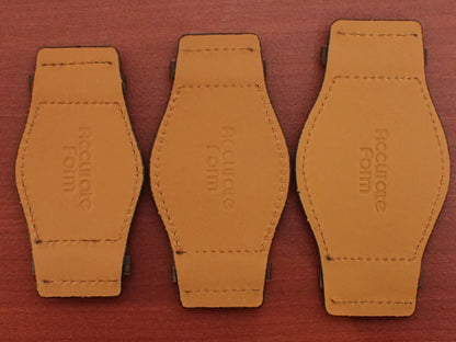 HAAS NOVONAPPA French calf Leather Pad (Dark Brown)