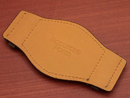 HAAS NOVONAPPA French calf Leather Pad (Dark Brown)
