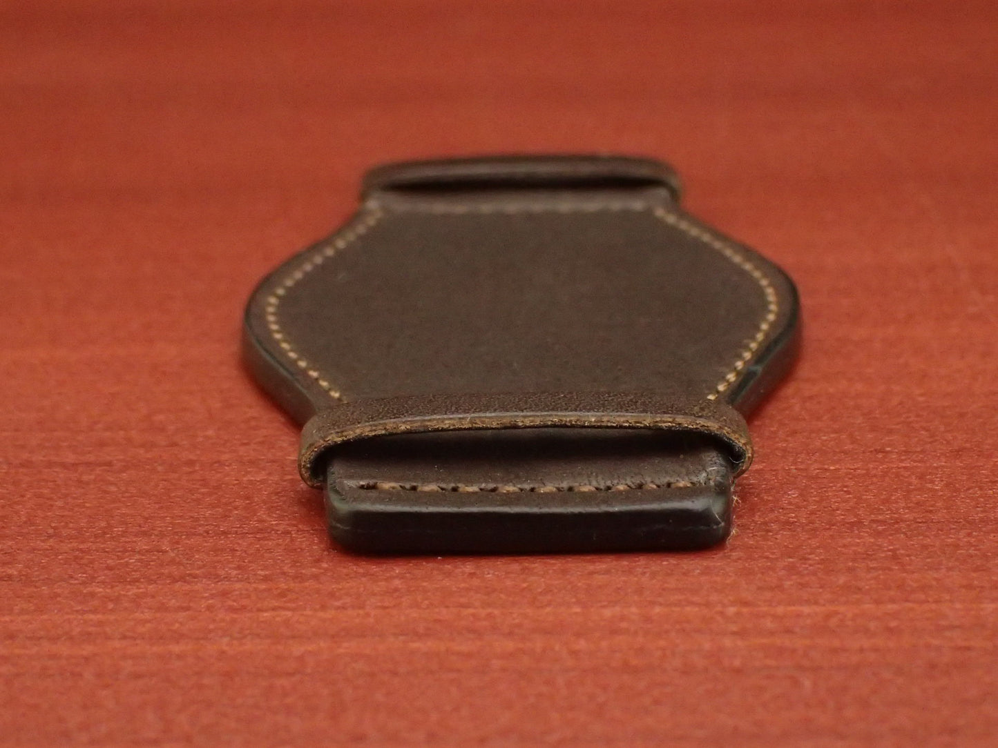 HAAS NOVONAPPA French calf Leather Pad (Dark Brown)