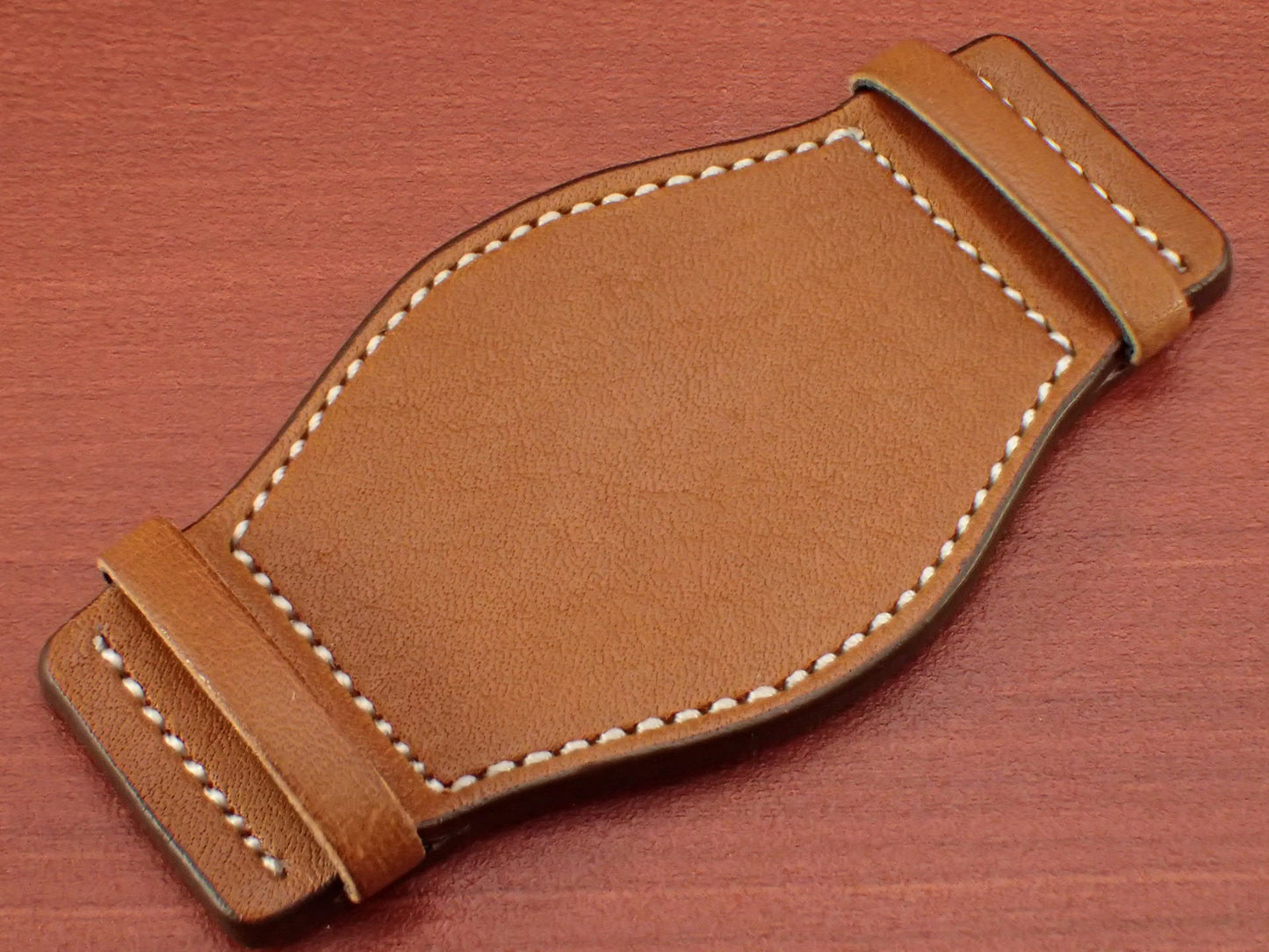 HAAS NOVONAPPA French calf Leather Pad (Brown)
